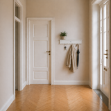 Villi knage hvid, 58 cm. 