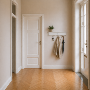 Villi knage hvid, 58 cm. 