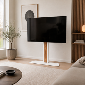 TV-stativ, vit