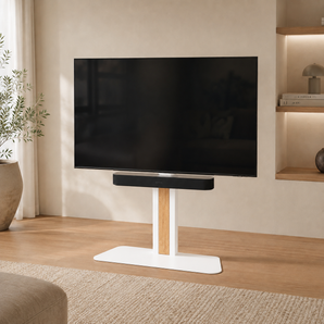 TV-stativ, vit