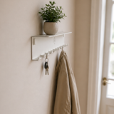 Villi knage hvid, 49 cm. 