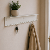 Villi knage hvid, 58 cm. 