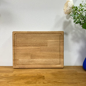 Skærebræt mellem, egetræ