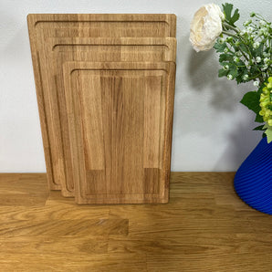 Skærebræt lille, egetræ