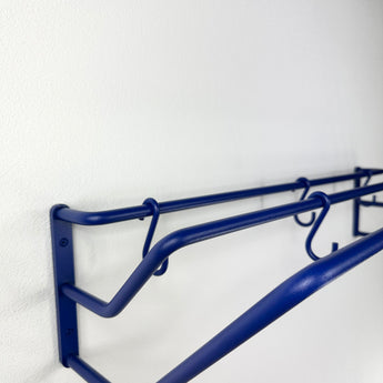 Entresystem med blå kroge 