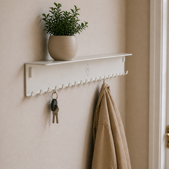 Villi knage hvid, 73 cm. 