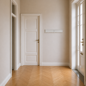 Villi knage hvid, 73 cm. 