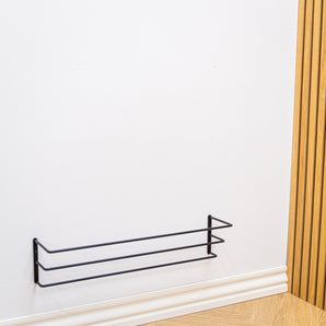 Sort 72 cm. skohylde