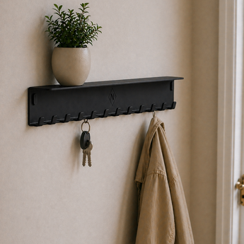 Villi knage sort, 49 cm. 